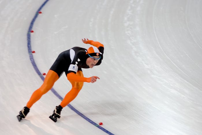 Dutch speed skater