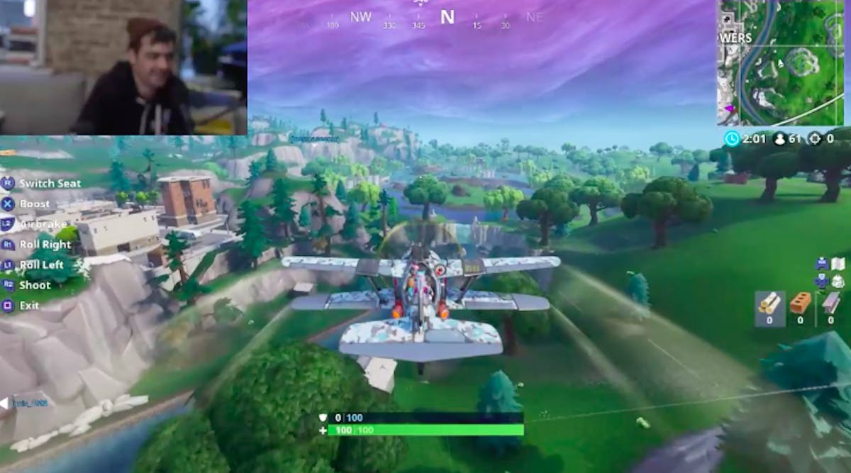 fortnite plane locations map where to find the x 4 stormwing in season 7 inverse - avion fortnite