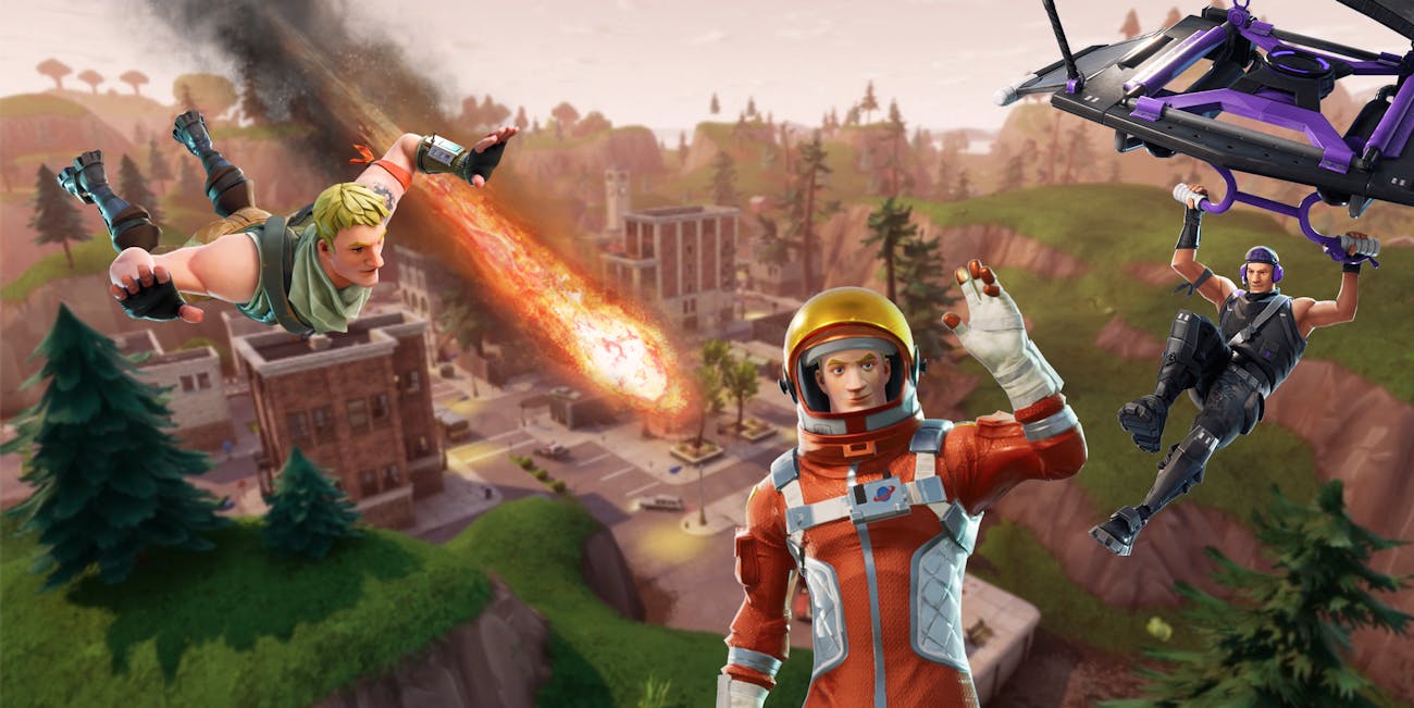 fortnite had an unofficial meteor event that was perhaps its best event ever - fortnite meteorite