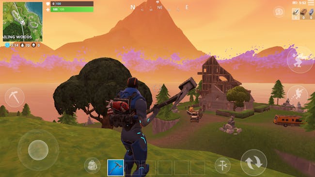 fortnite battle royale architect s house - fortnite landing picture
