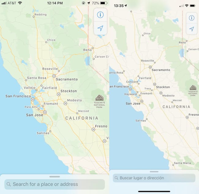 ios 12 developer beta maps