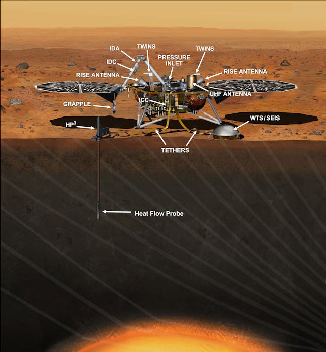 nasa insight mars lander