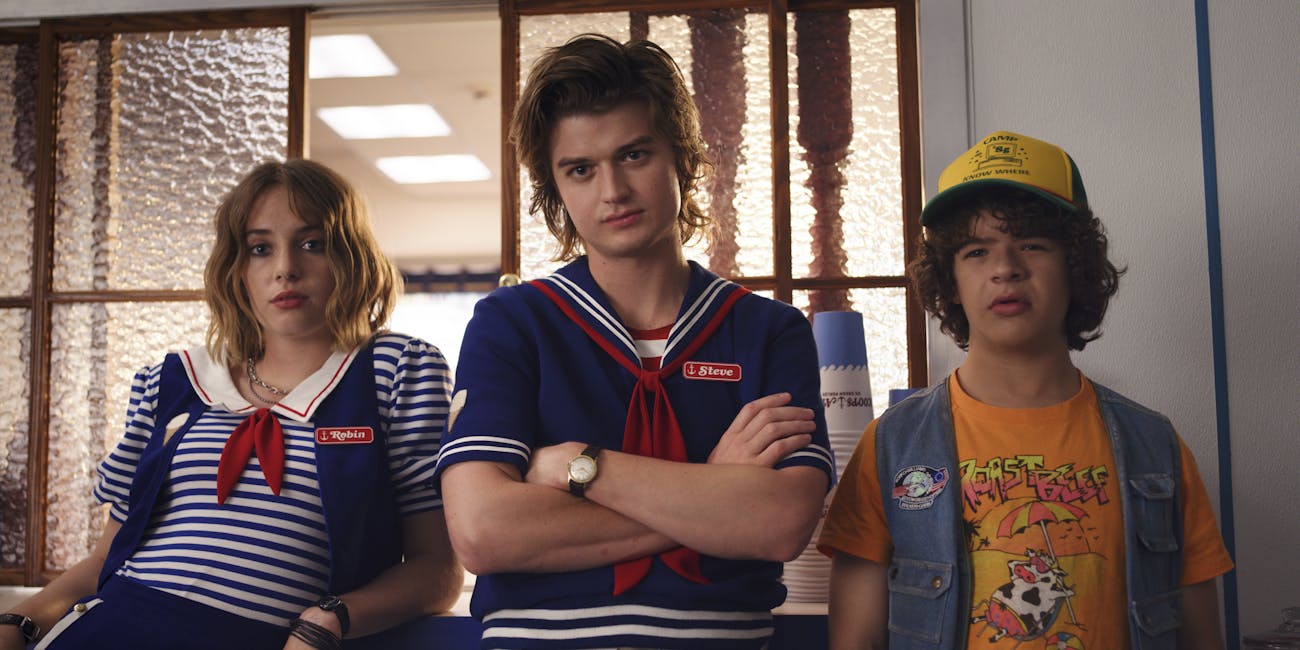 Stranger Things Season 3 robin steve dustin