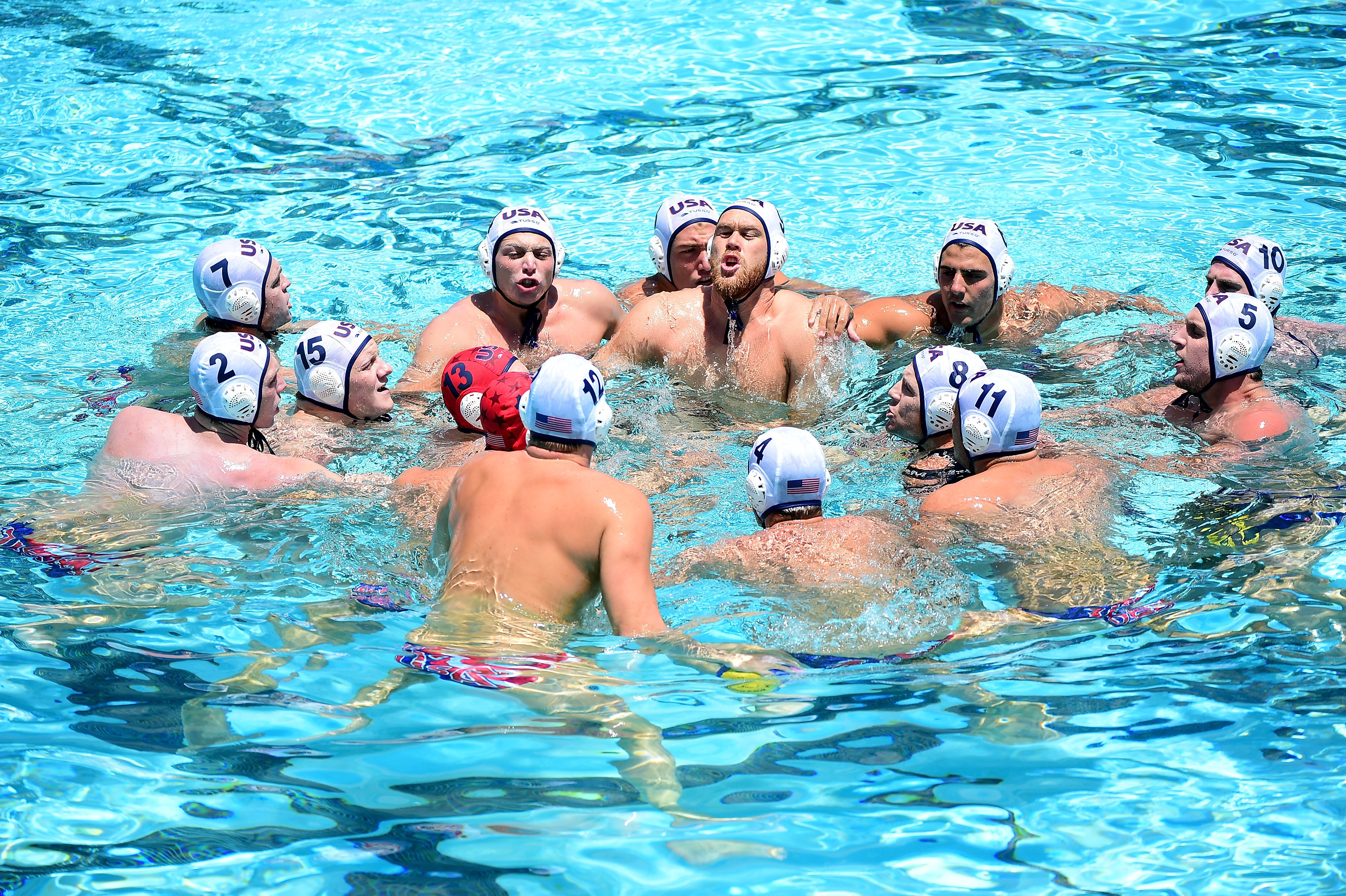 There's no news as to whether the Gigafactory water tank also comes with a team of burly water polo dudes to splash around in it. 