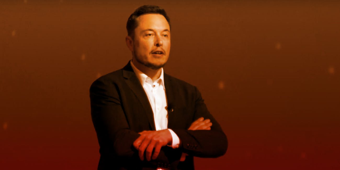Elon Musk's SpaceX presentation.