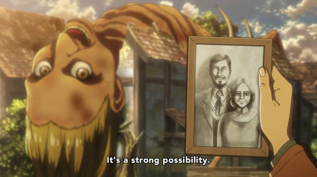 Yes, Conny's mom is definitely a Titan now.