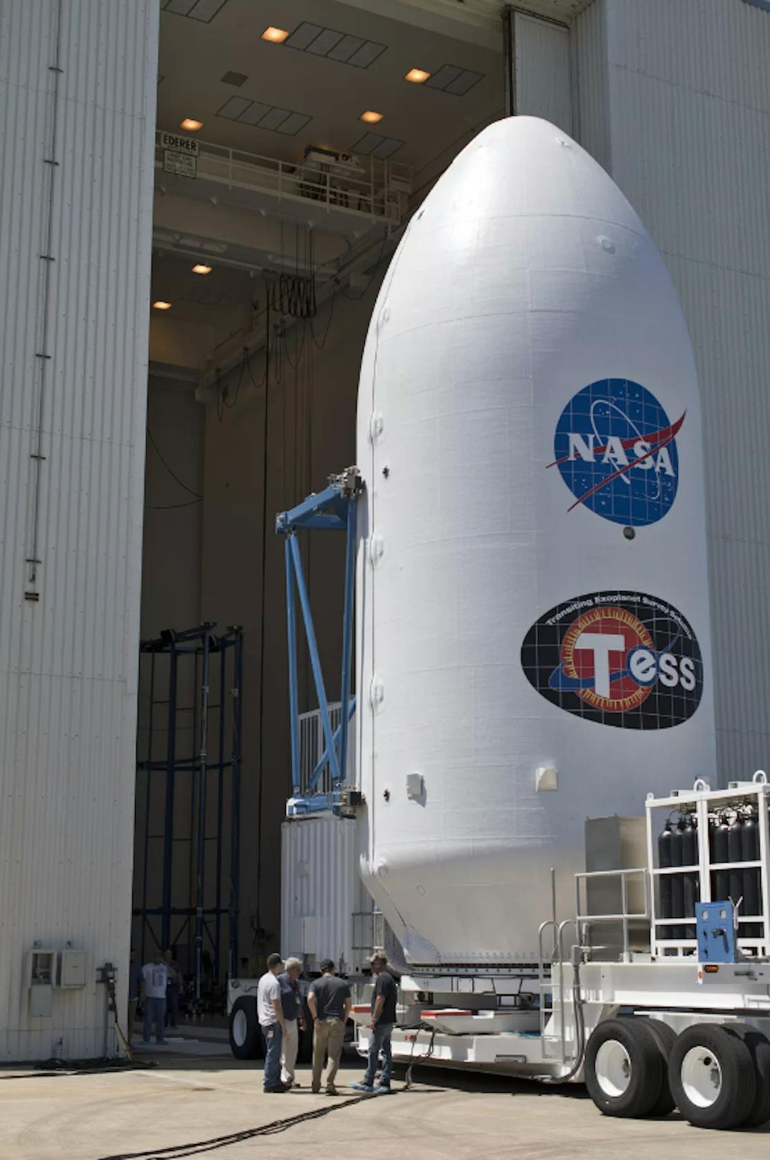 TESS at the Kennedy Space Center in Florida