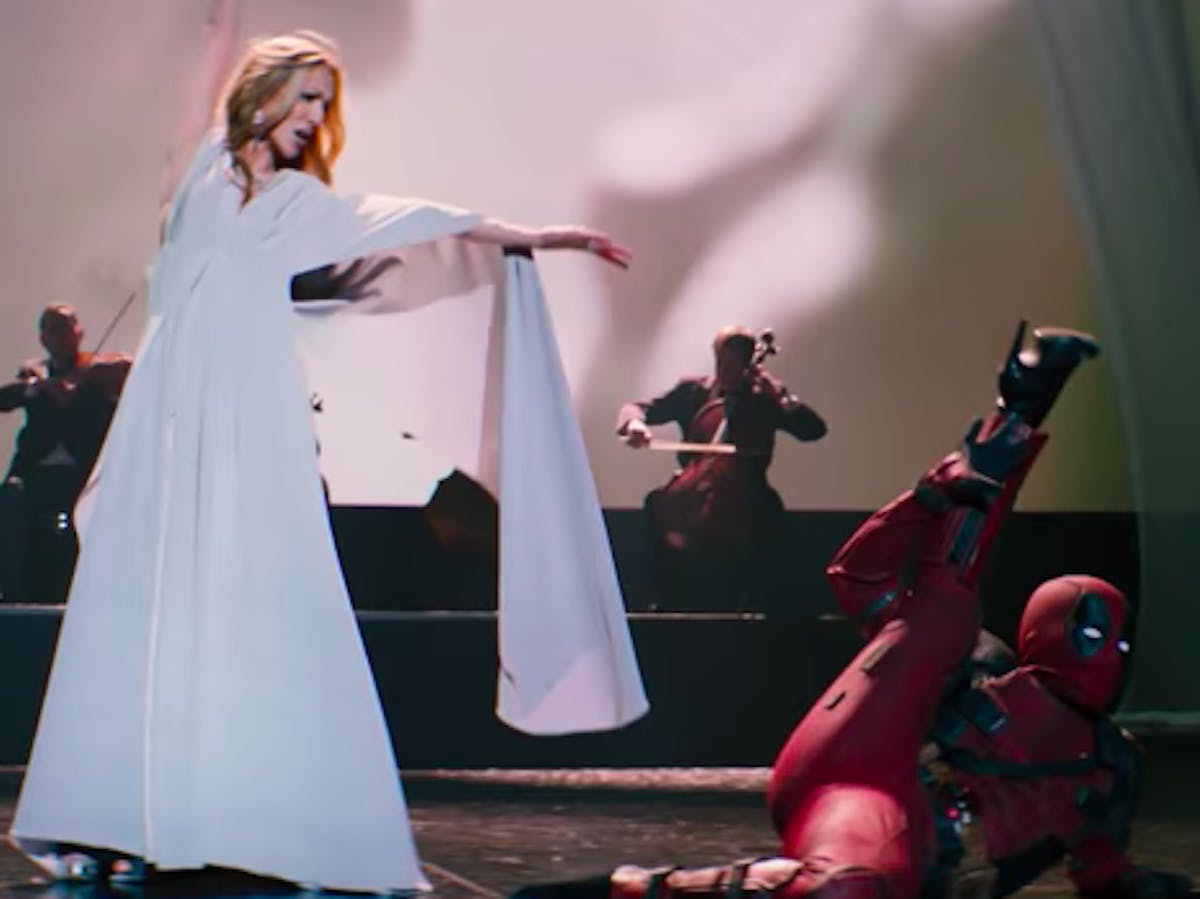 Deadpool Released A Real Music Video With Uh Celine Dion