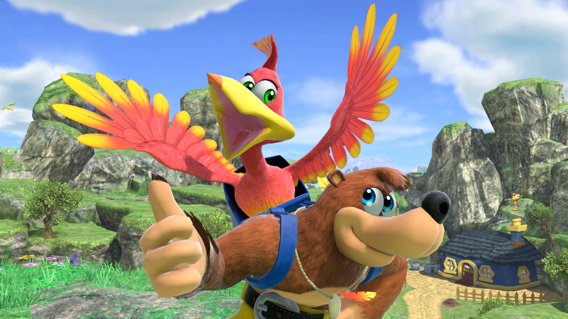 Super Smash Bros Ultimate Banjo and Kazooie