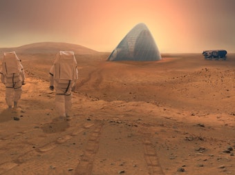 Future Mars Residents May Live in a Home Made of Ice