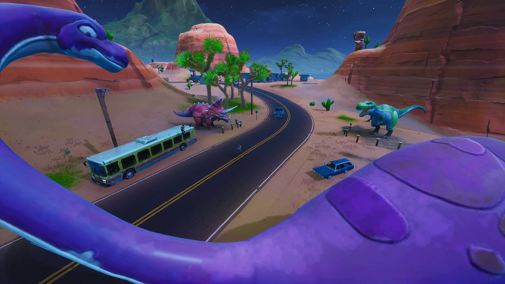 fortnite dance between ice sculptures dinosaurs hot springs locations inverse - where are the three dinosaurs in fortnite season 8