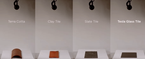 Tesla Solar Roof Tile Strength Comparison GIF