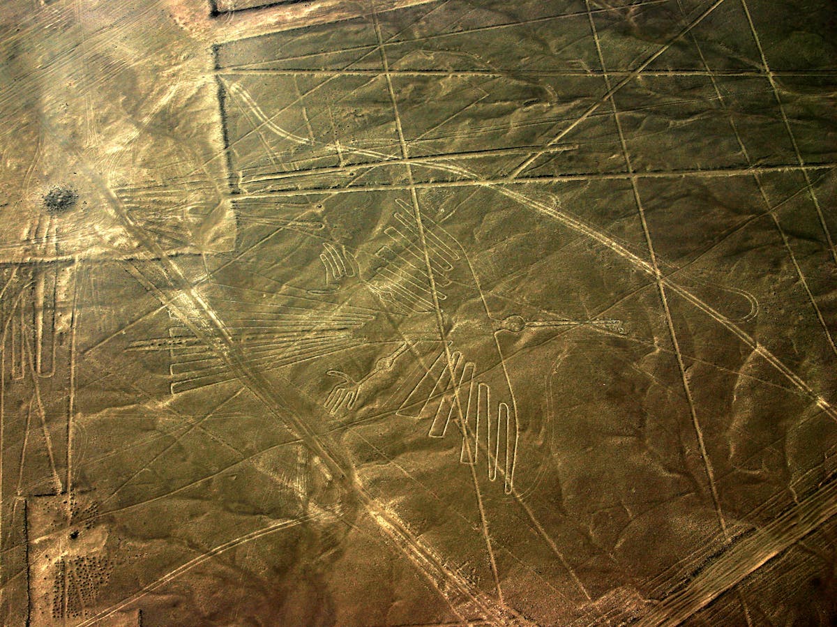 “The Condor” at the Nazca lines.