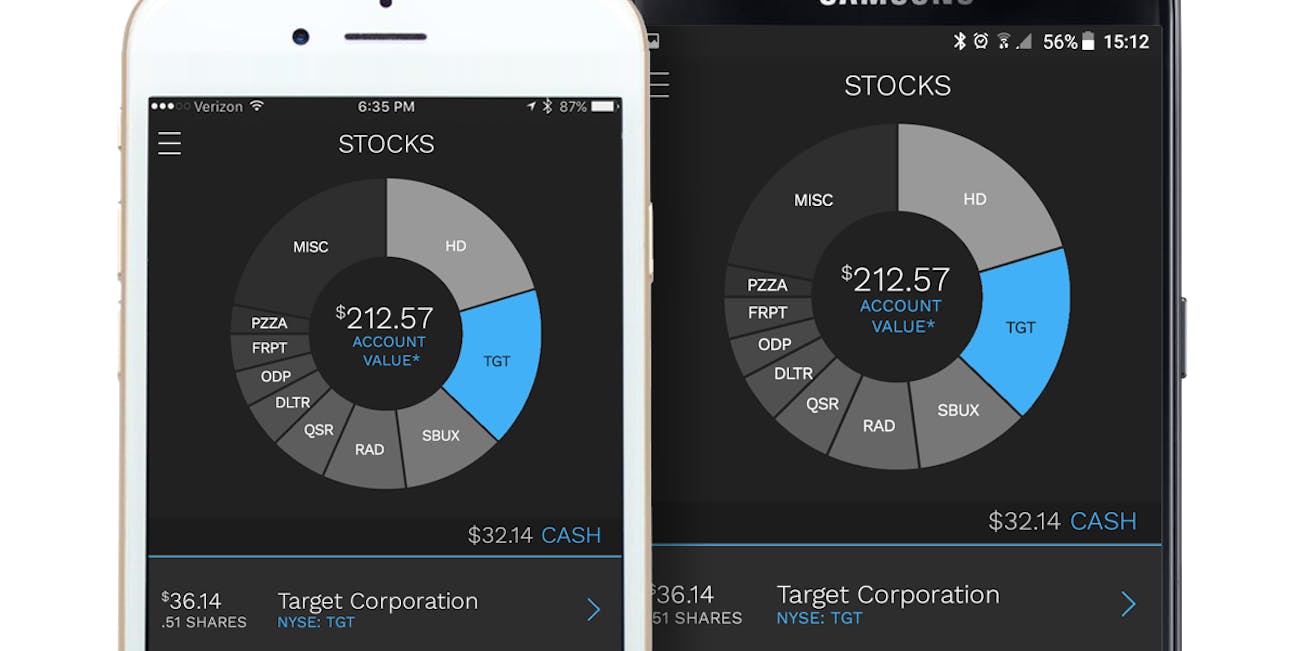 bumped fintech stock