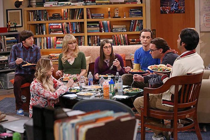 The cast of 'The Big Bang Theory'