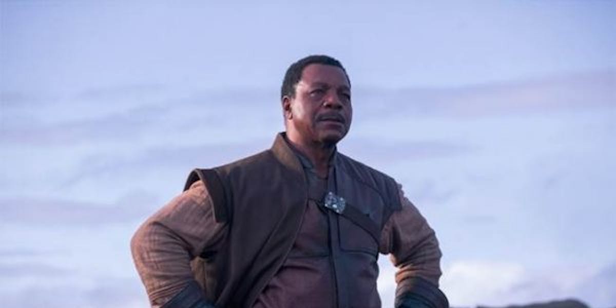 Carl Weathers in 'The Mandalorian'