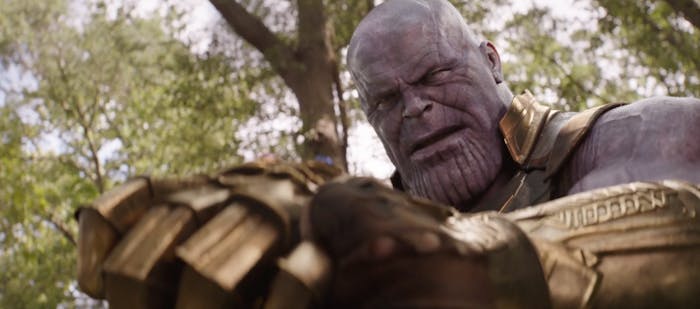 Thanos in 'Avengers: Infinity War'.