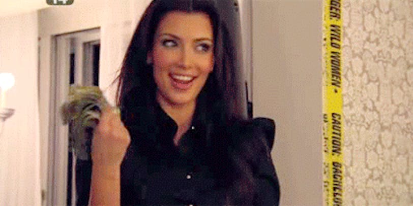 kim kardashian cash money rich wealthy attractive beautiful hot psychology keeping up with the