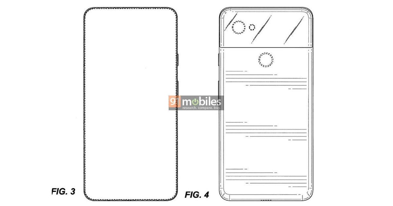 pixel 4 alleged patent blueprints