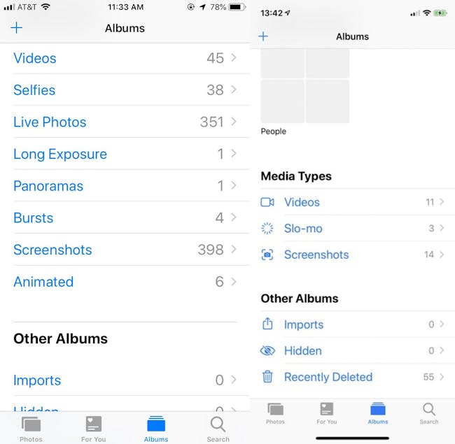 ios 12 photos