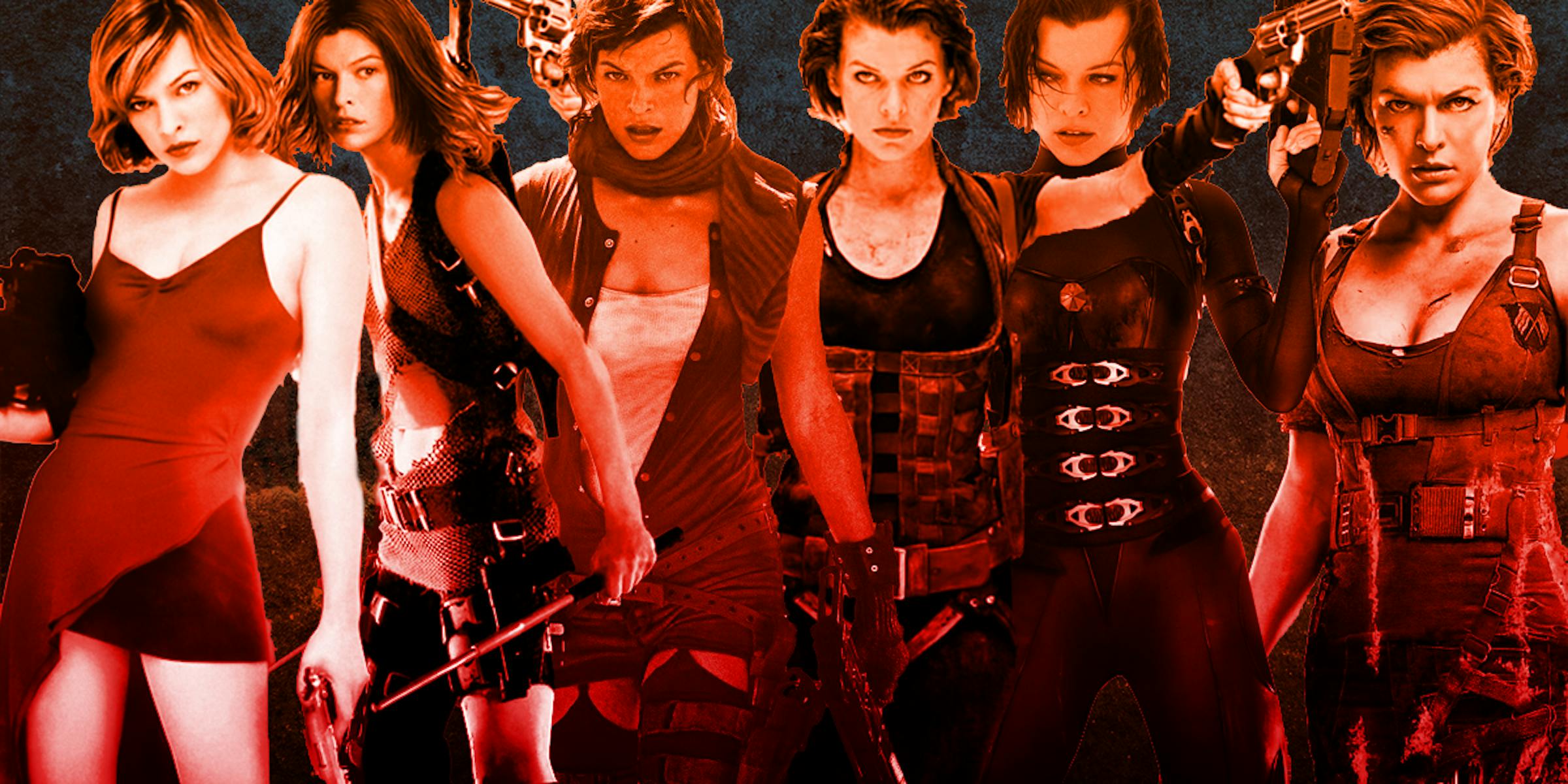 All the resident evil movies