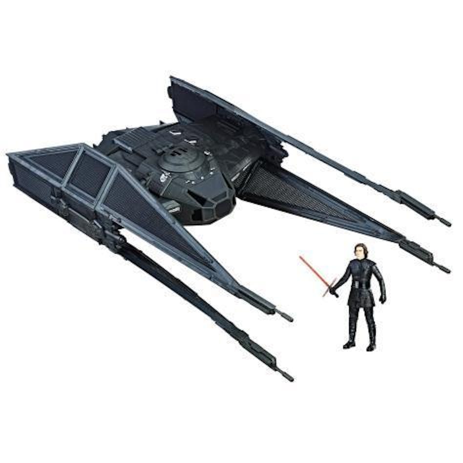 Kylo Ren's TIE Silencer sounds quite menacing.