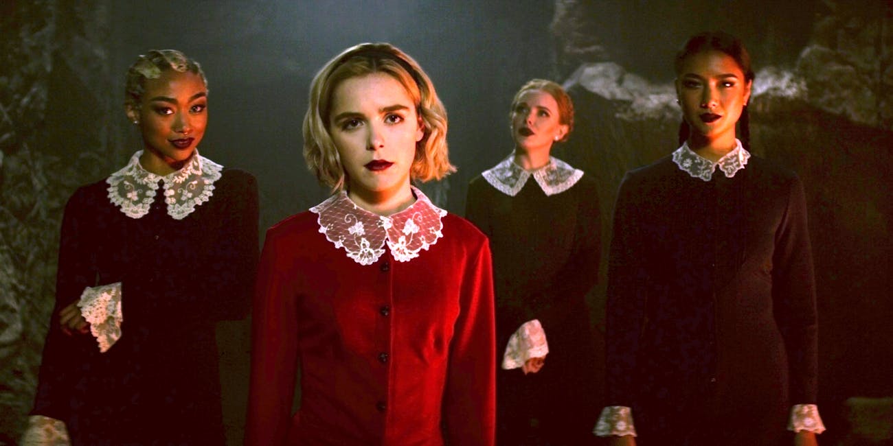 Resultado de imagen de chilling adventures of sabrina weird sisters