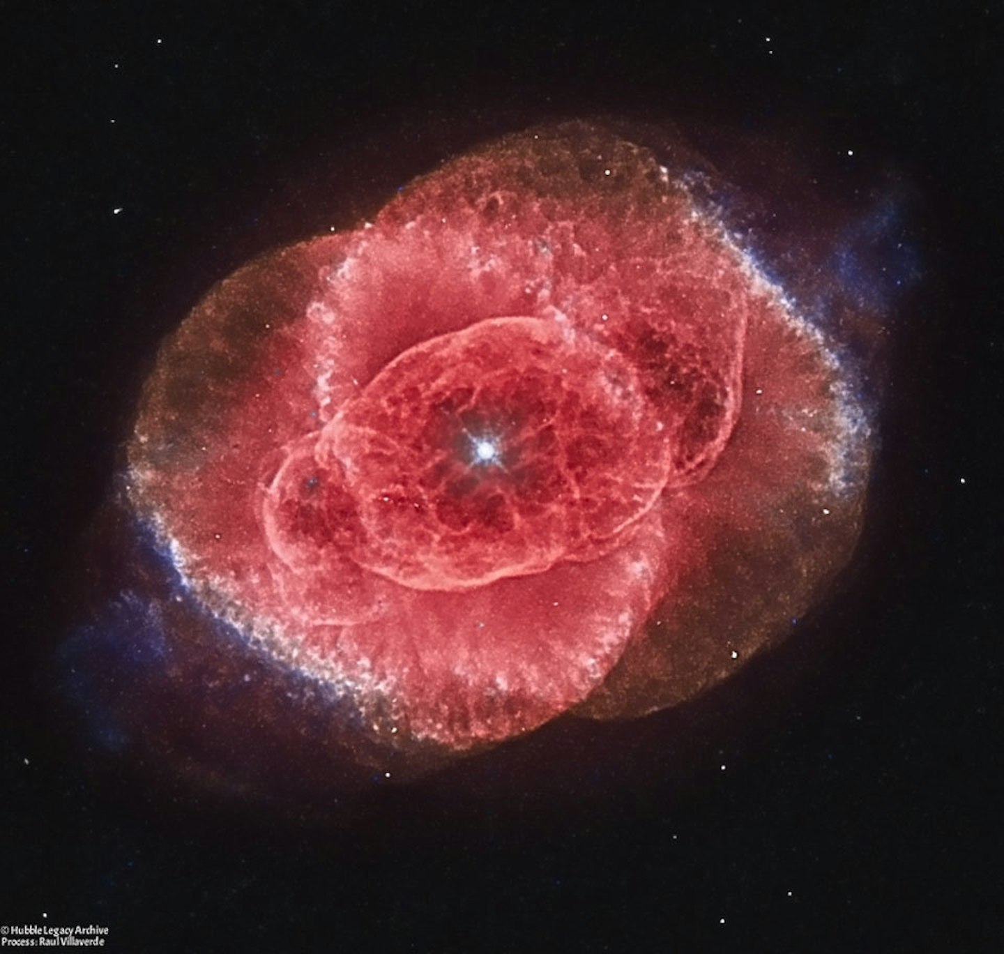 The Cat's Eye Nebula is a wonder to scientists. 