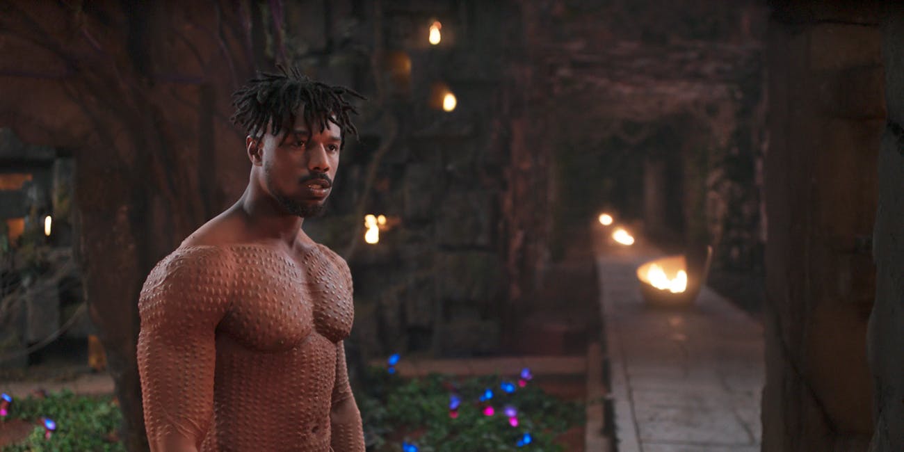 Killmonger in 'Black Panther'
