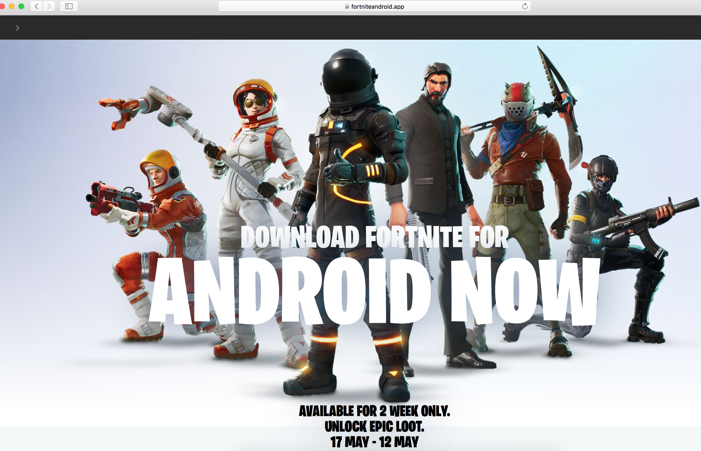 Fortnite Android Don T Bother Downloading Leaked Apk Inverse - don t bother downloading leaked fortnite apk