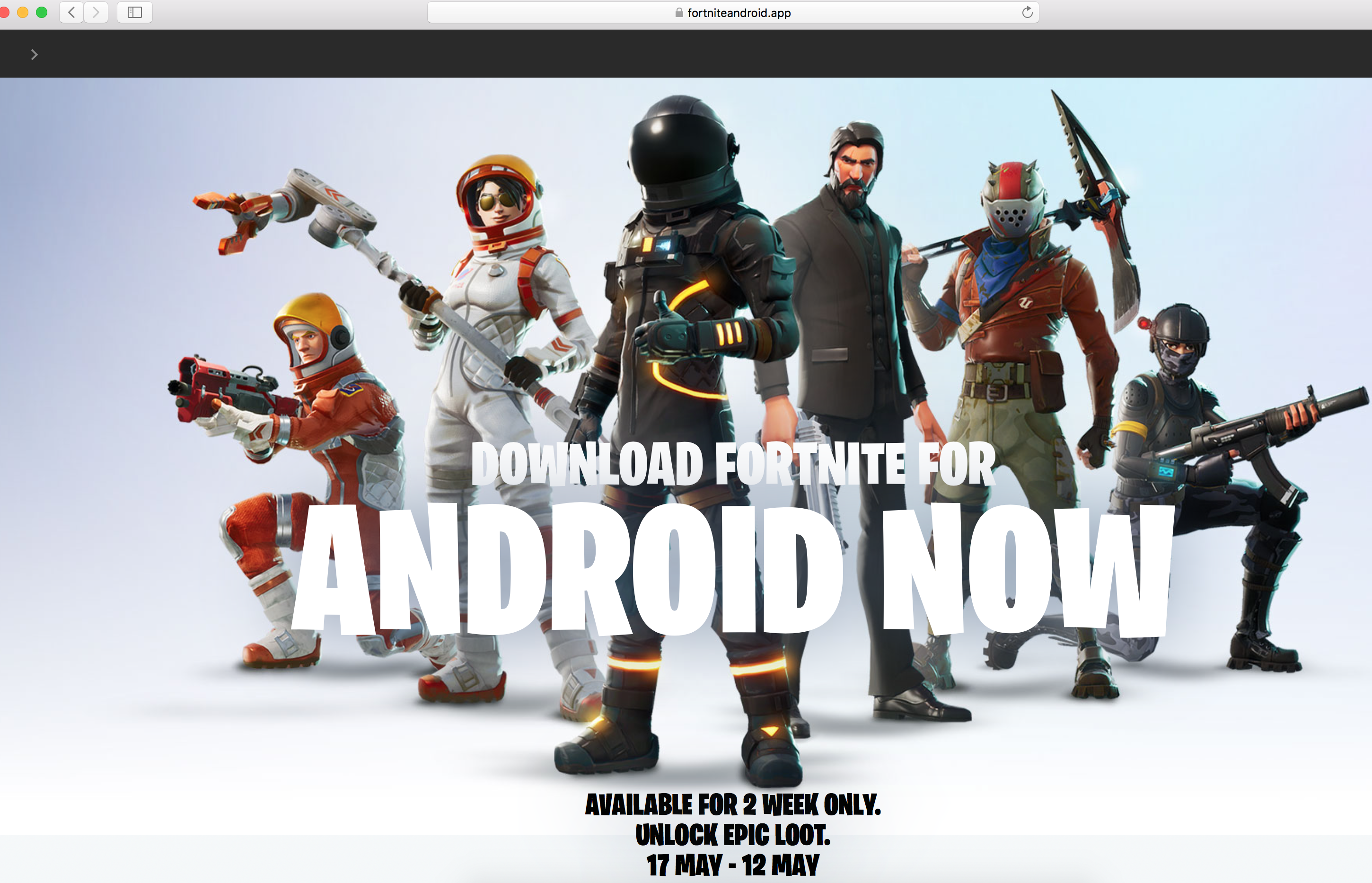 don t bother downloading leaked fortnite apk - fortnite android install link