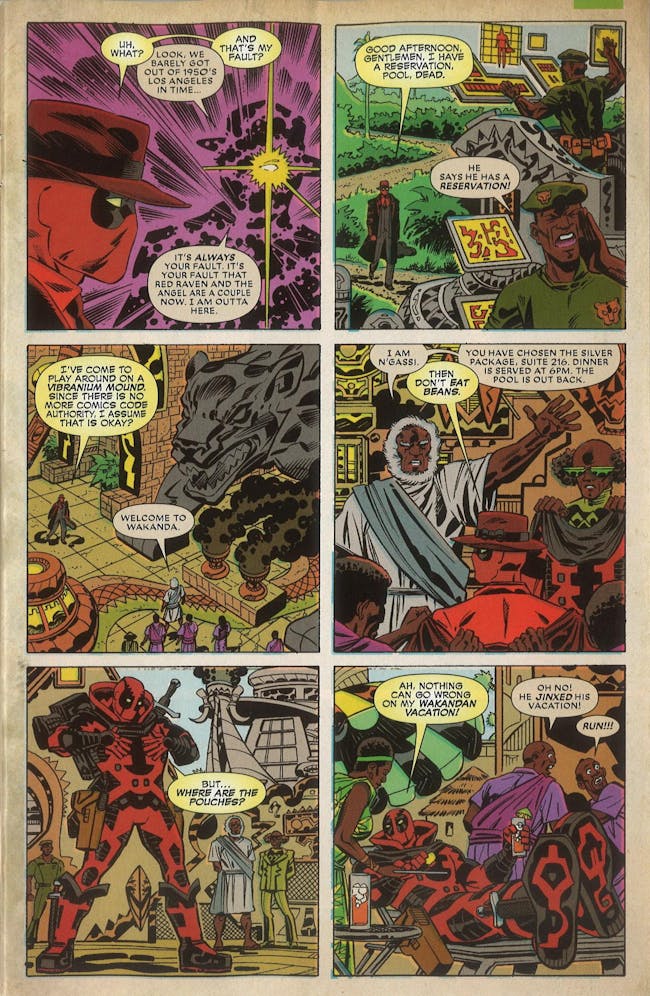 Deadpool Wakanda