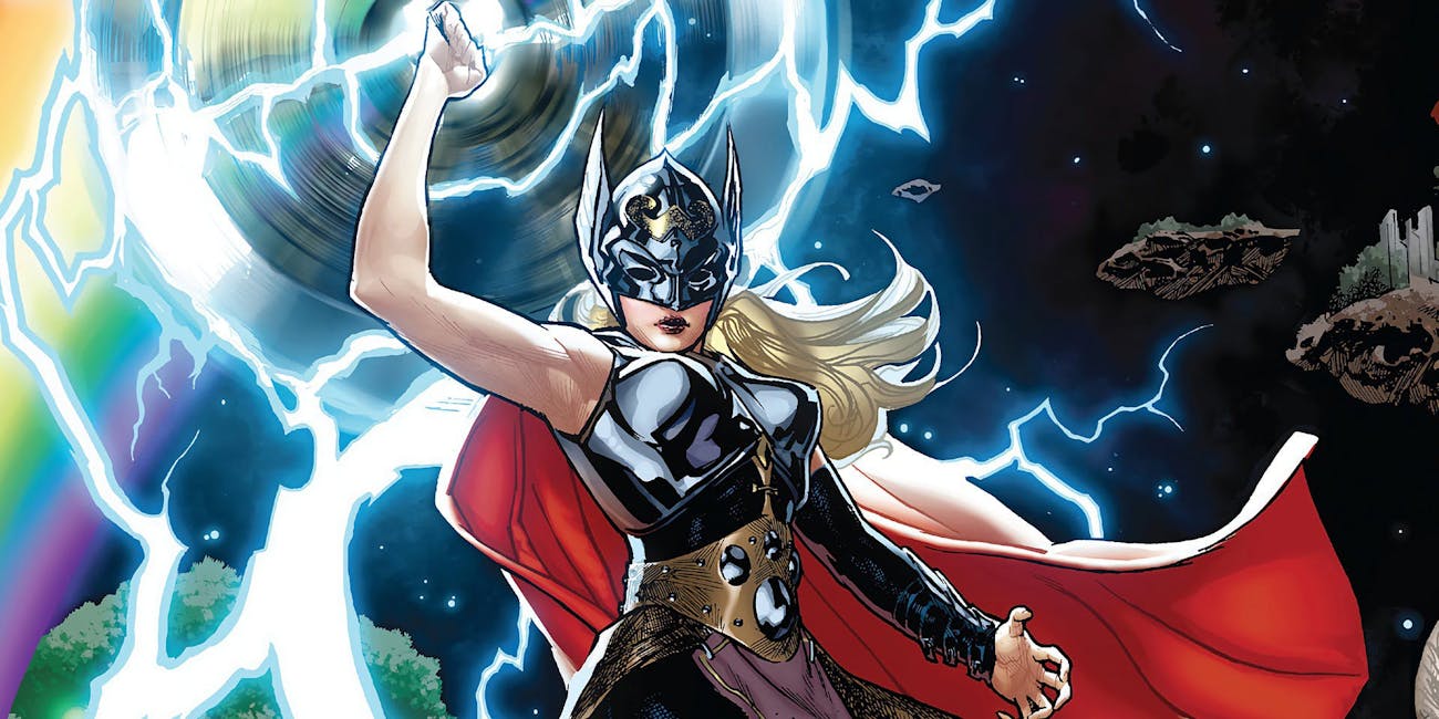 Jane Foster as Thor in The Mighty Thor comics