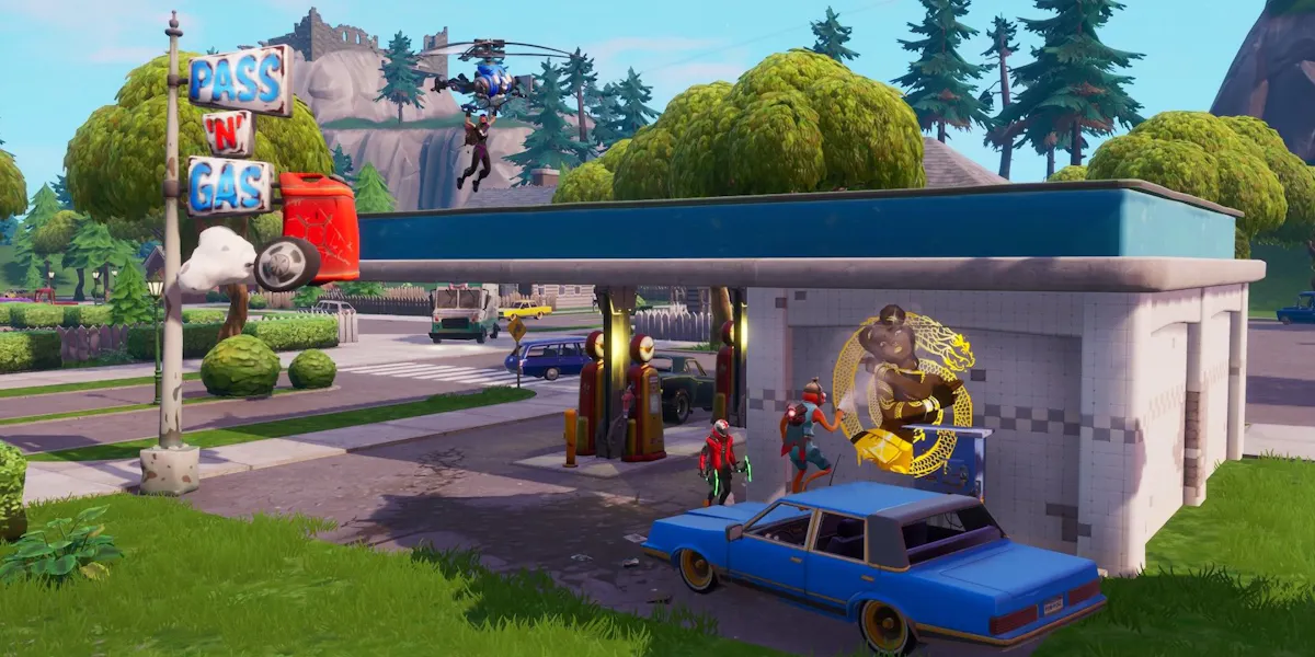 Where To Find Fortnite S Two Graffiti Covered Billboards For