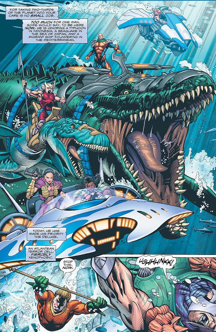 'Aquaman: Rebirth' #1 Illustrates Much James Wan's 