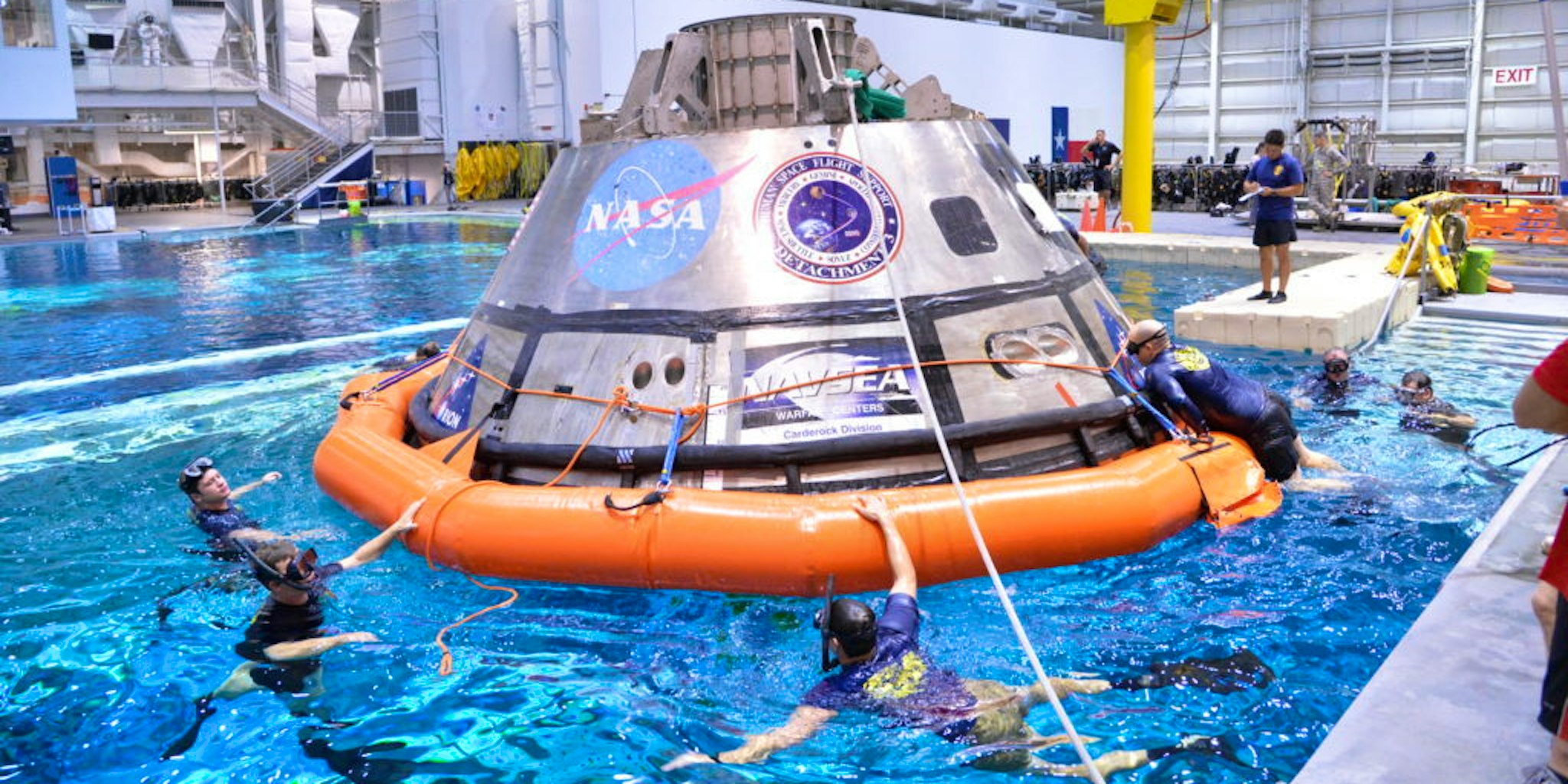 NASA testing Orion water recovery