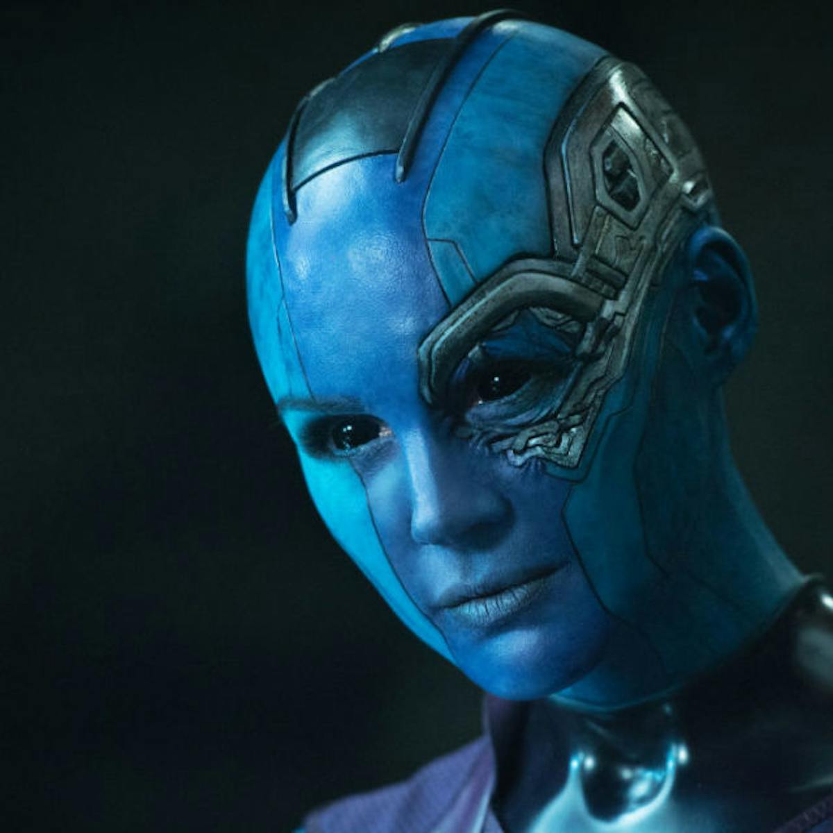 Image result for nebula avengers smiling