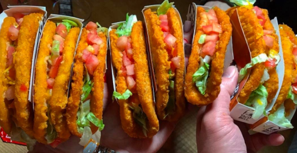 Taco Bell's Fried Chicken Shell Taco Wants You To Forget The Double ...