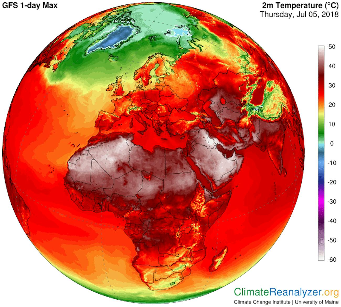 Heat Maps Reveal RecordBreaking Temperatures Across the Globe Inverse