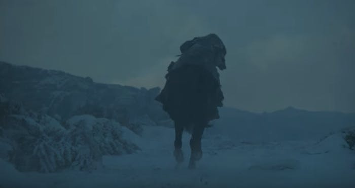 Kit Harington in 'Game of Thrones' Season 7