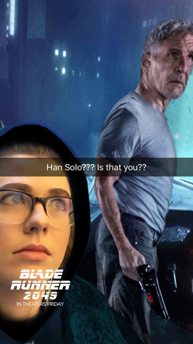 Snapchat Blade Runner