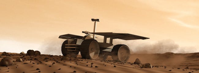The Mars One rover.