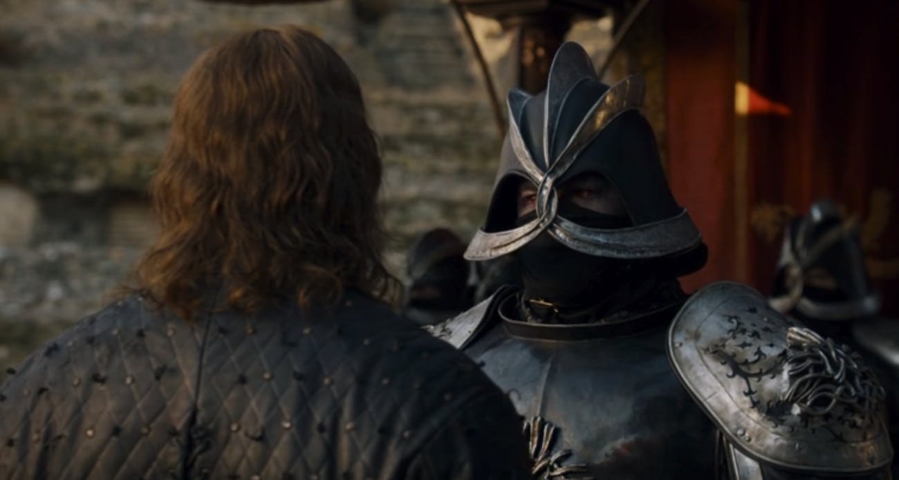 Yeah, he totally is uglier than the Hound now.