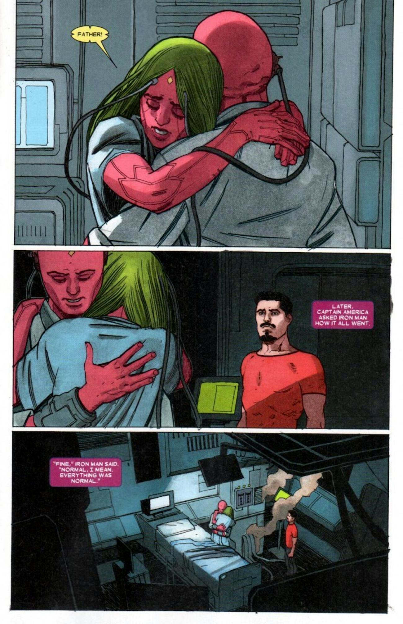 R I P The Vision Marvel S Best Comic Book Of 2016 Inverse