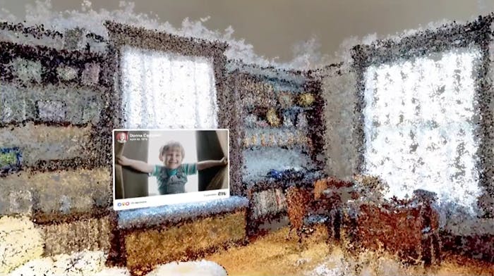 Facebook f8 virtual reality memories childhood home