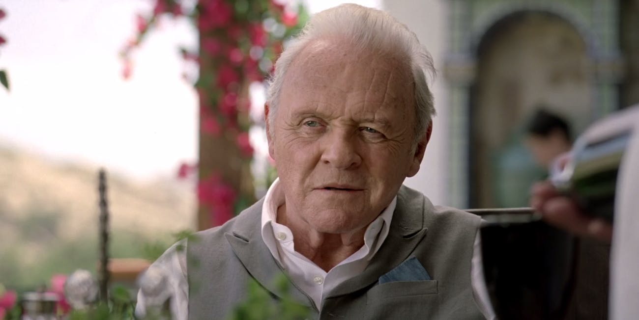 Anthony Hopkins as Dr. Robert Ford in 'Westworld' is exactly like Hannibal Lecter.