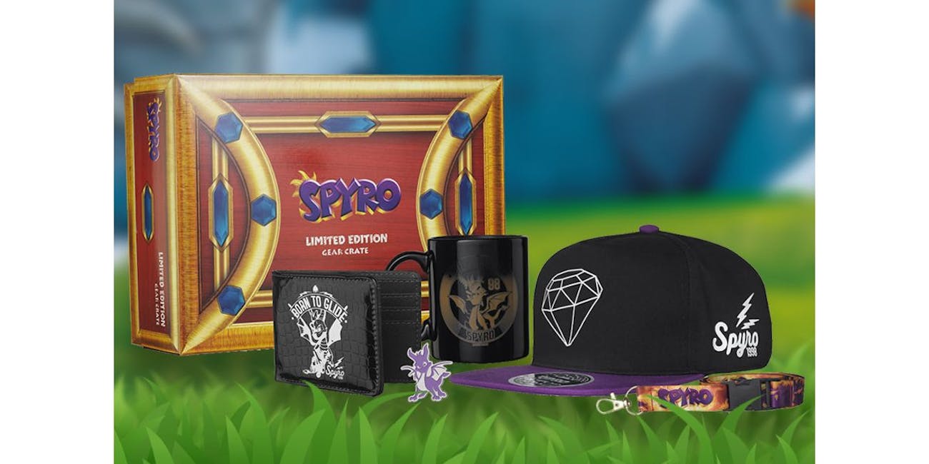 Spyro the Dragon Big Box Merchandise Crate