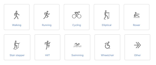 fitness sport tracking