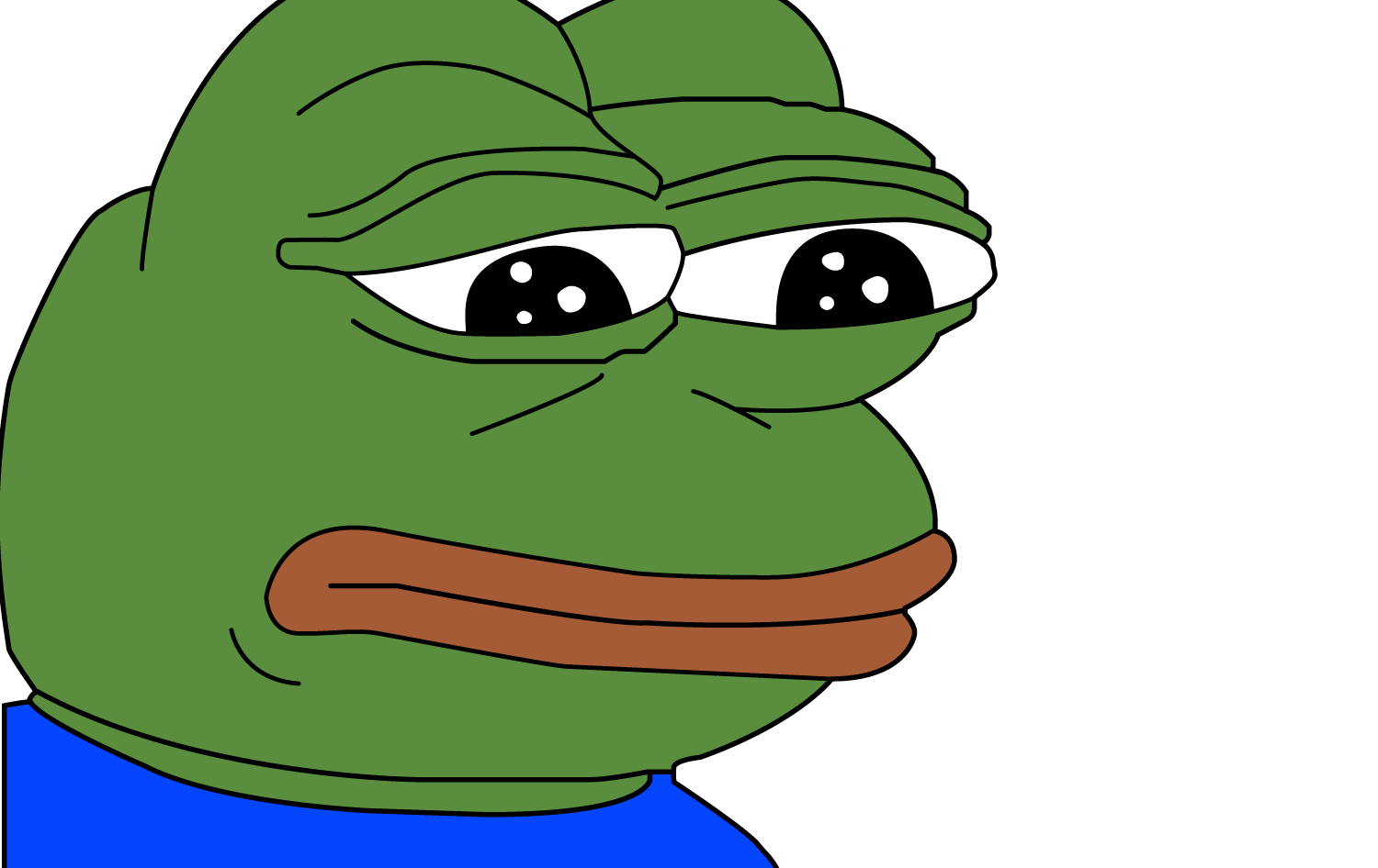 Something Quick and Sad while I'm Mourning. Pepe-the-frog-2png