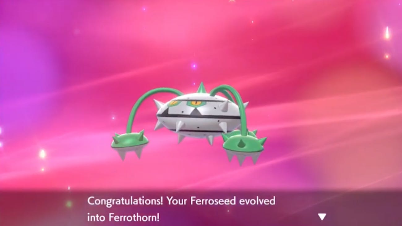 ferrothorn pokemon sword and shield nintendo